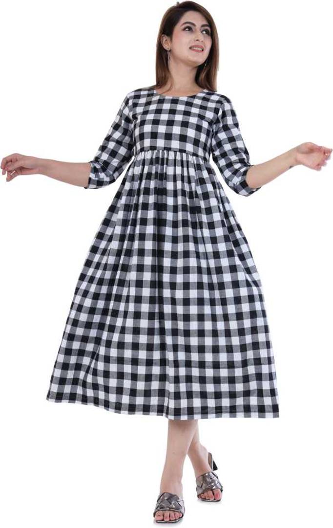 Women Stylish Printed A-Line Dress