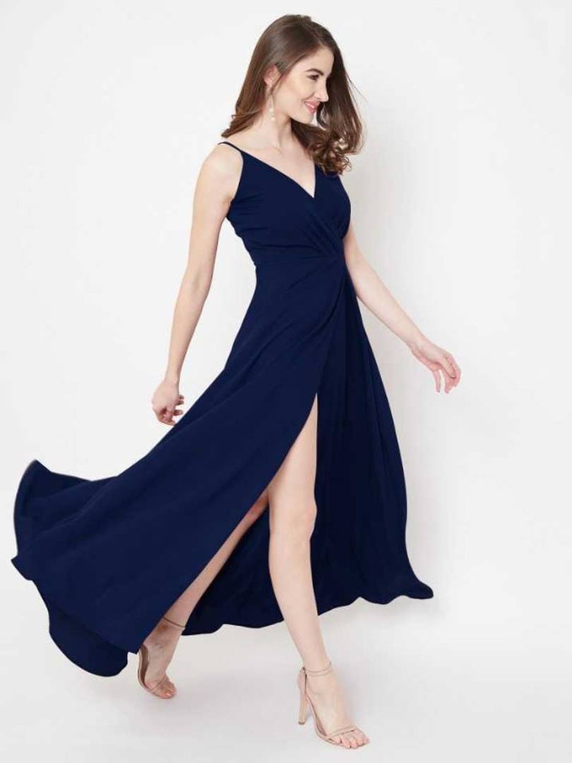 Party Wear Crepe Western Dress for Women – Dilutee India Party Wear Crepe Western Dress for Women – Dilutee India