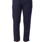 Miravan Cotton Solid straight regular fit casual trouser pant For Women's &amp; Girls