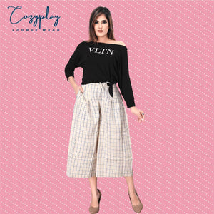 Cozyplay Super Baggy Cullotte Pants (Loose Fit)