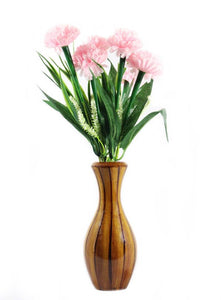 Pink Cherry Artificial Flower with Pot