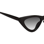 Usjones cat eye metal small frame unisex glasses cat eye sunglasses (women girls)
